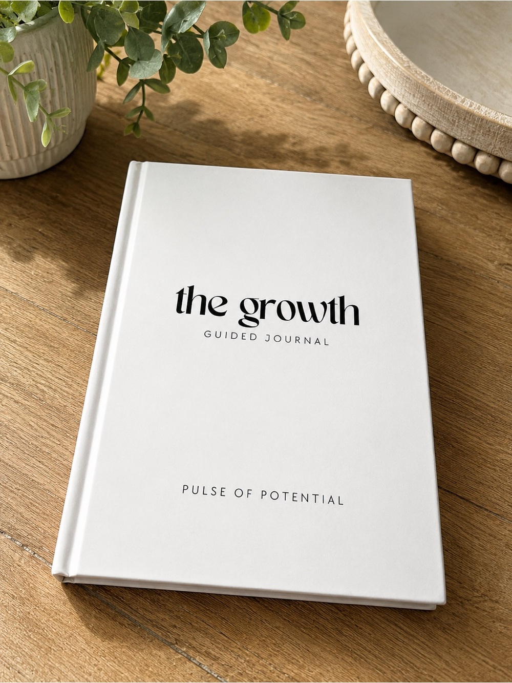 The Growth Guided Journal - White Hardcover